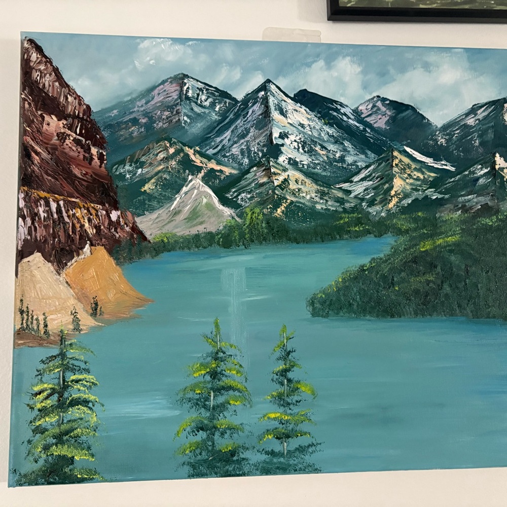 Mountain Landscape Canvas Art